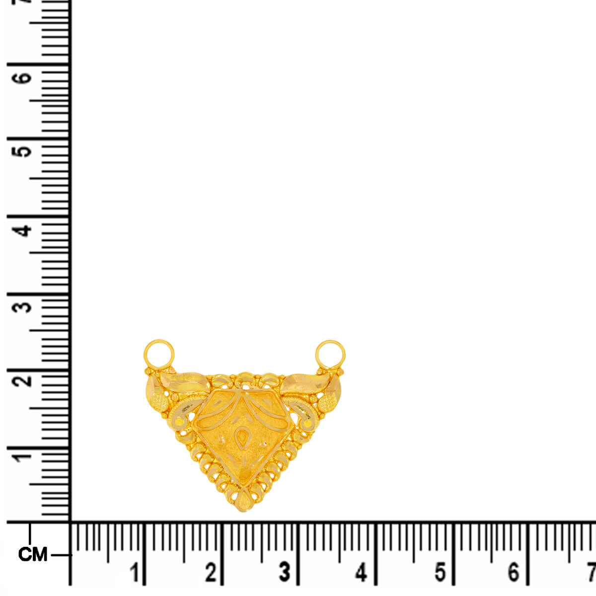 22K Gold Mangalsutra Pendant For Soft Charm