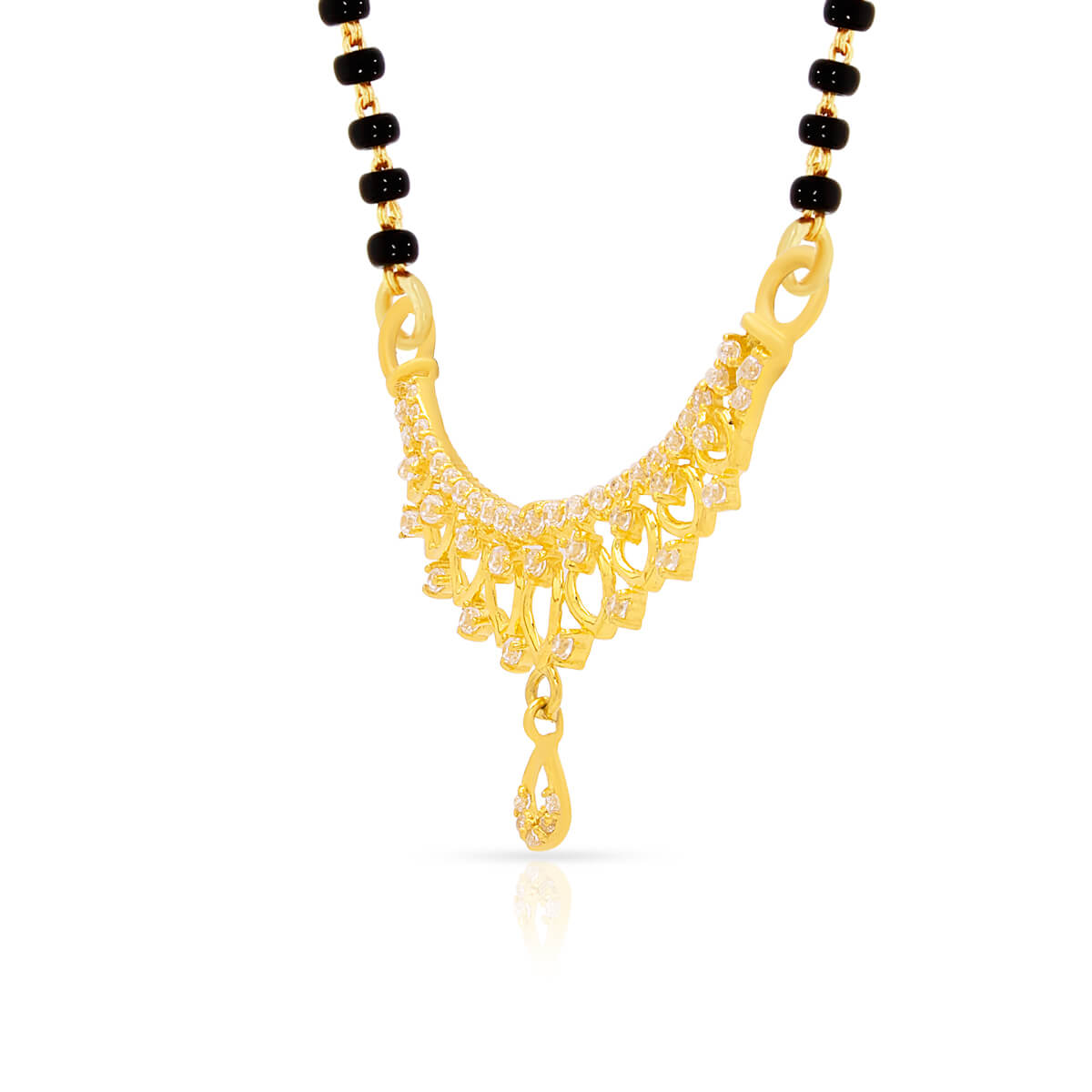 Stunning 22K Gold Mangalsutra Pendant For Everyday Elegance