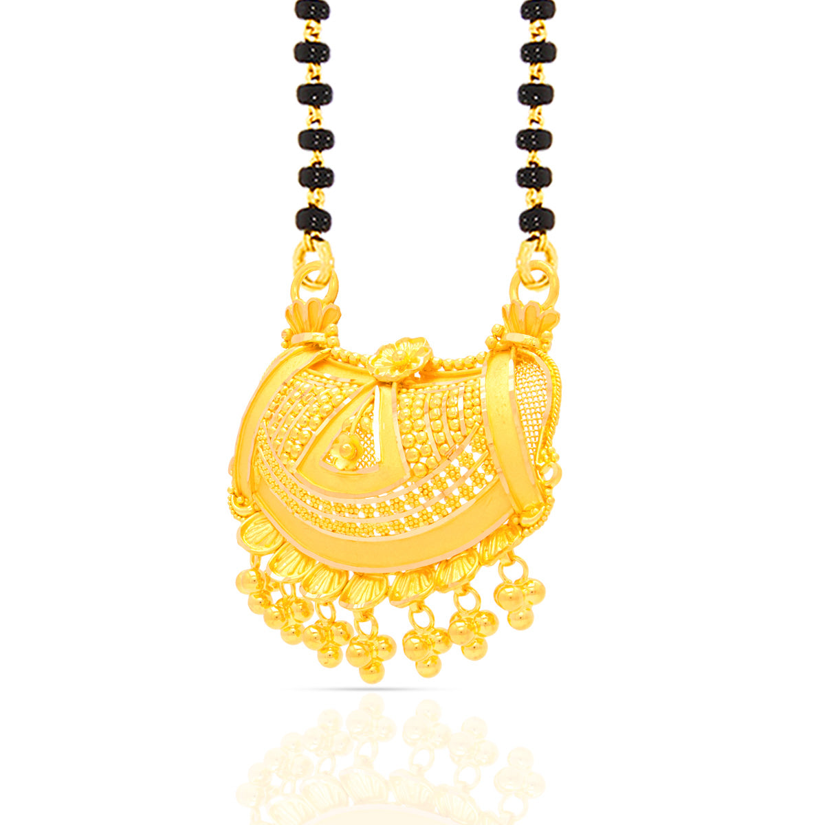 Cultural Essence Gold Mangalsutra Pendant