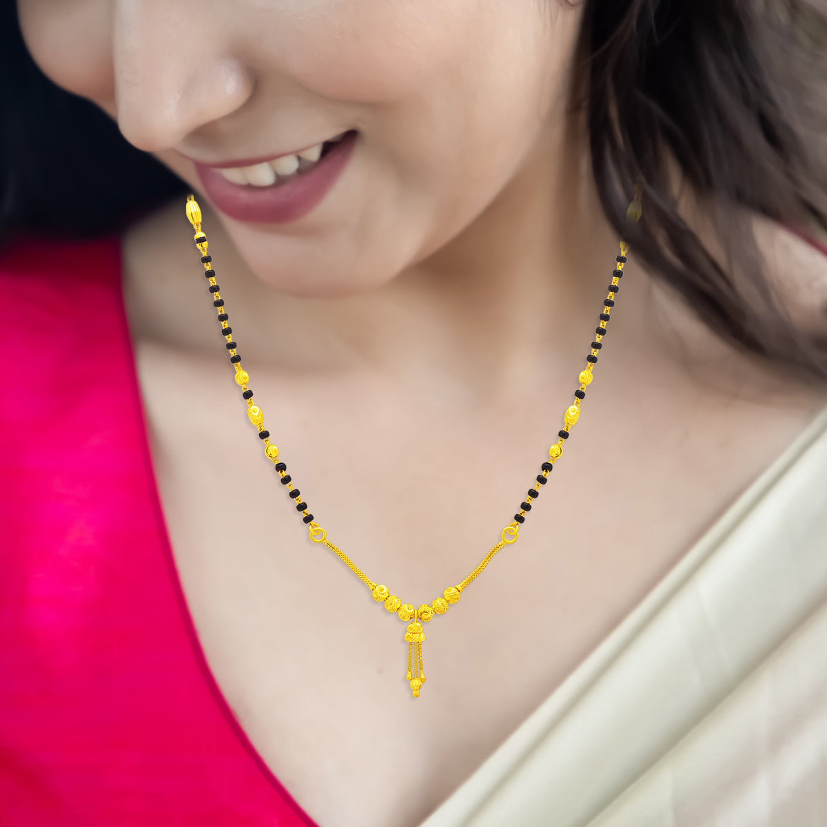 Modern Flair 22K Gold Mangalsutra Pendant
