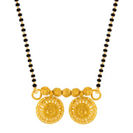 Charming Blossom 22K Gold Floral Maniwati