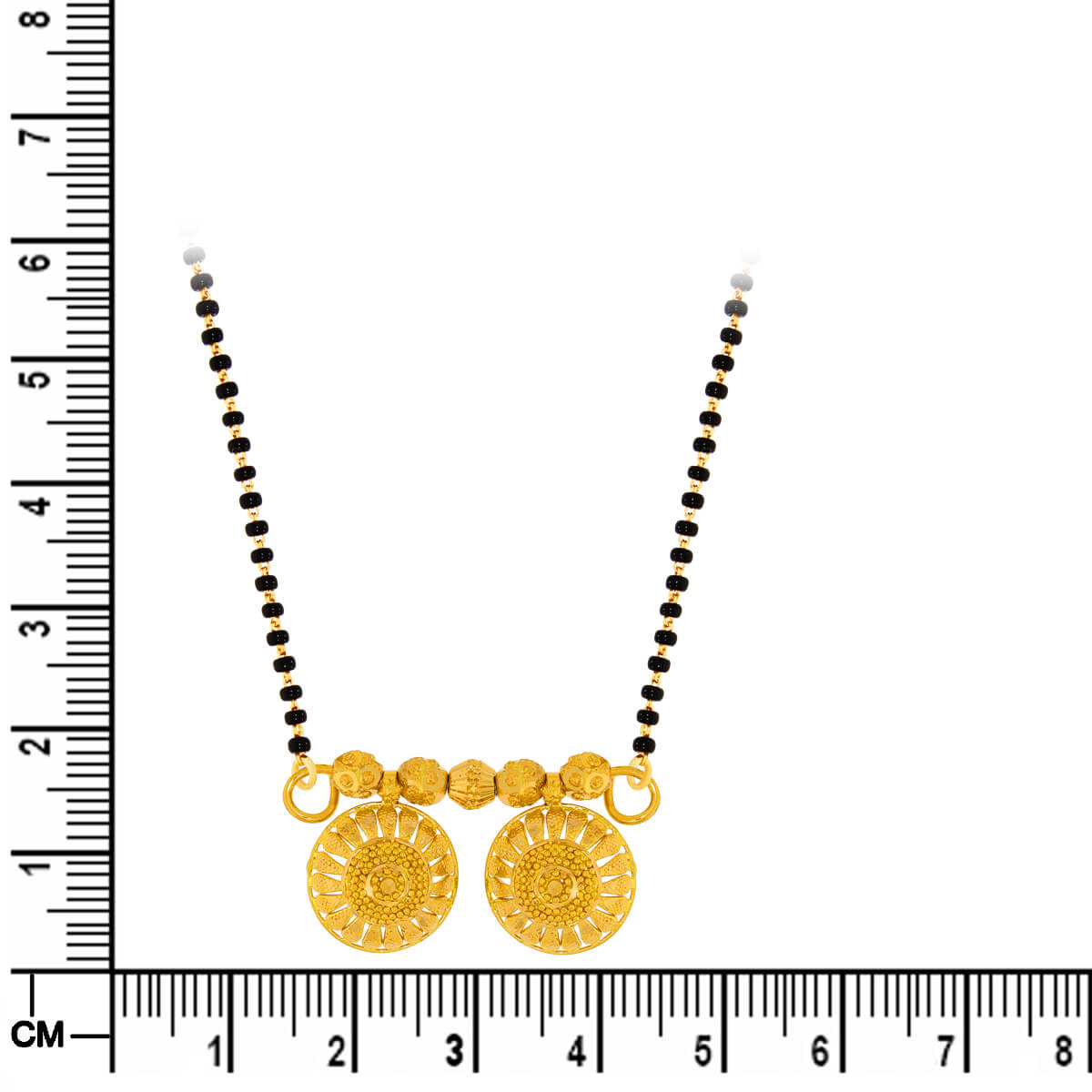 Charming Blossom 22K Gold Floral Maniwati