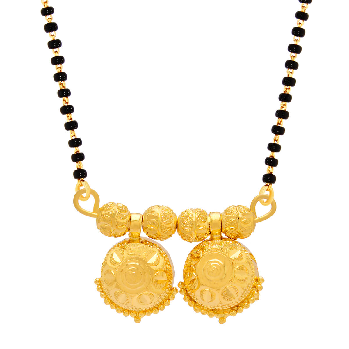 Radiating Elegance 22K Gold Maniwati