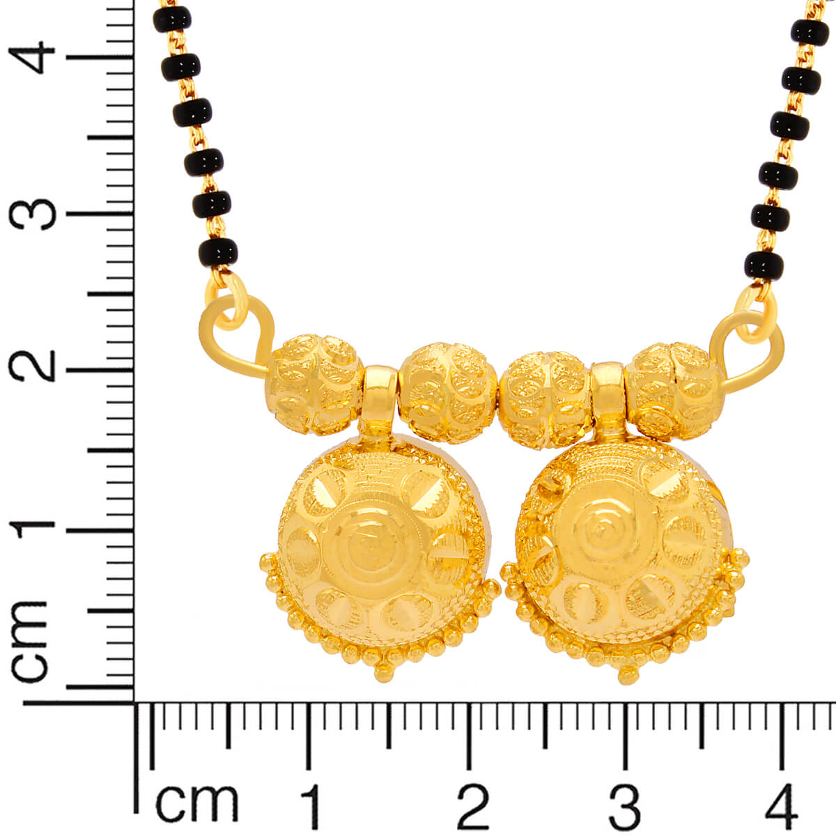 Radiating Elegance 22K Gold Maniwati