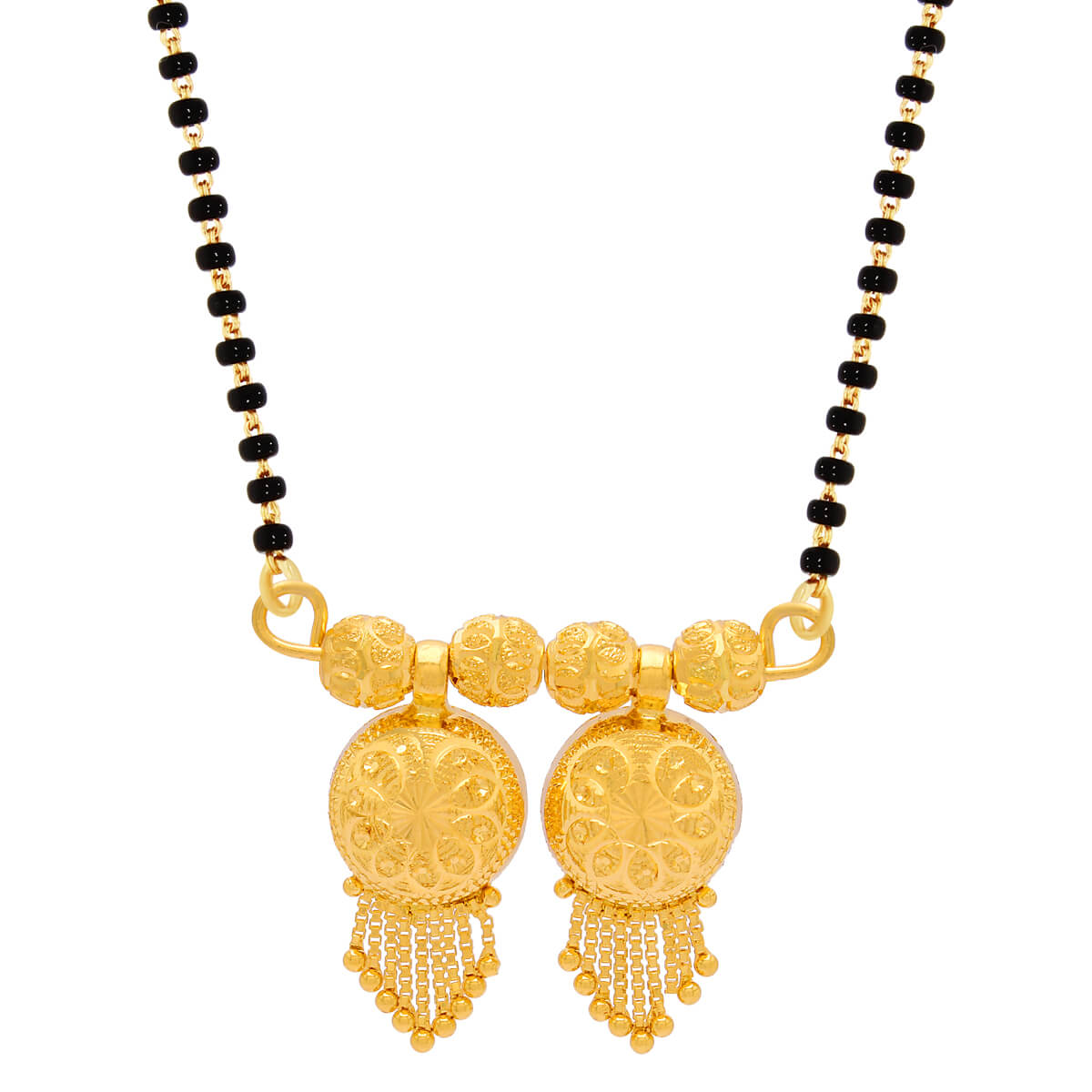 Mesmerizing Elegance 22 K Gold Maniwati