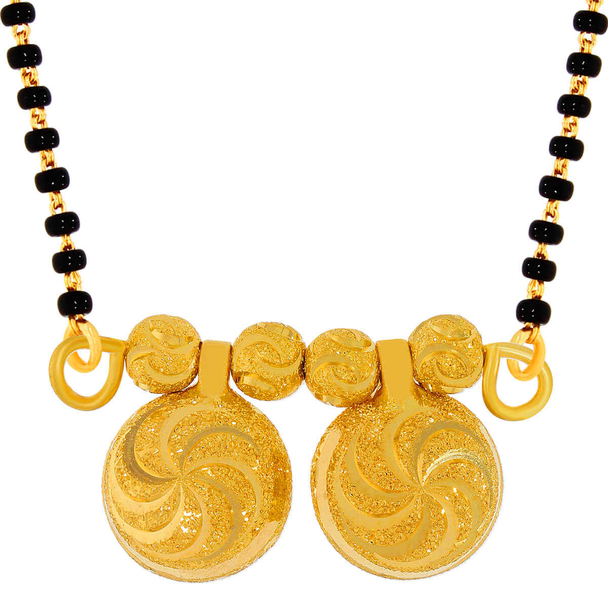 Contemporary Swirl Gold Maniwati