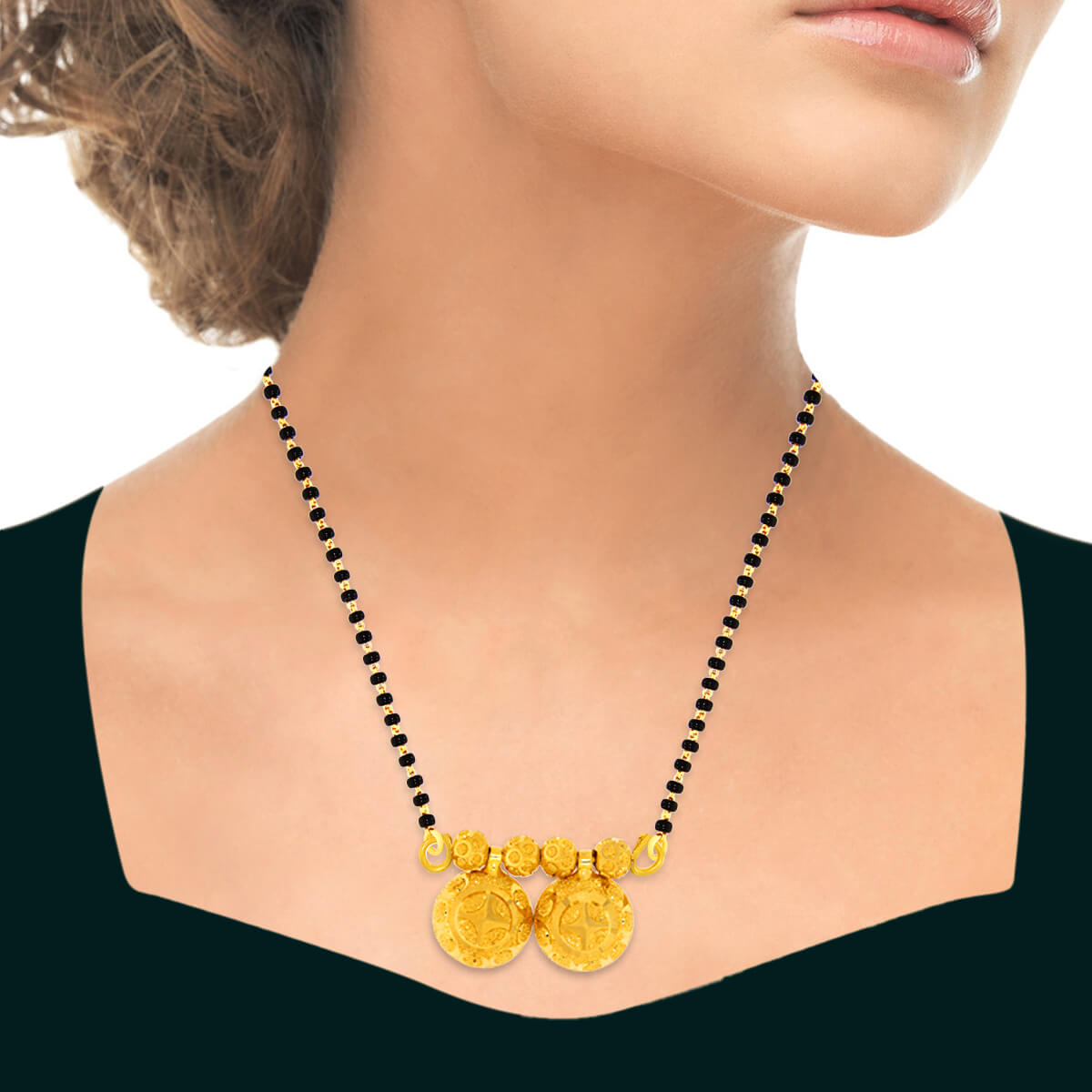 Simple Shimmer Gold Maniwati 22K