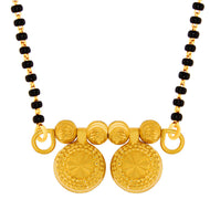 22K Vibrant Gold Oval Maniwati