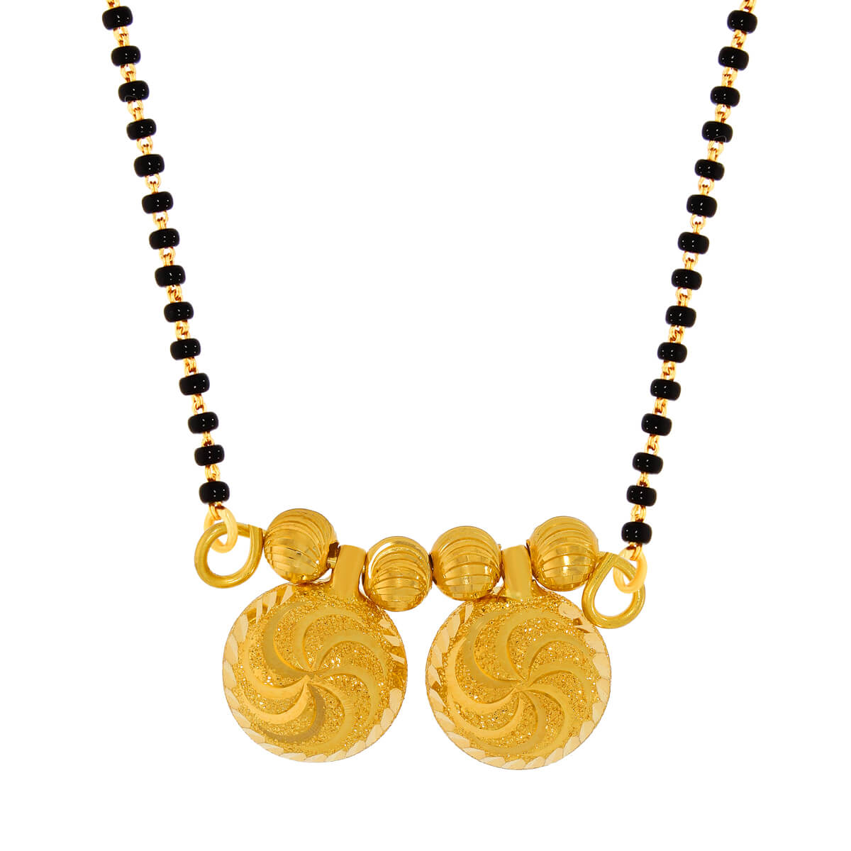 Radiant Swirl 22K Gold Maniwati