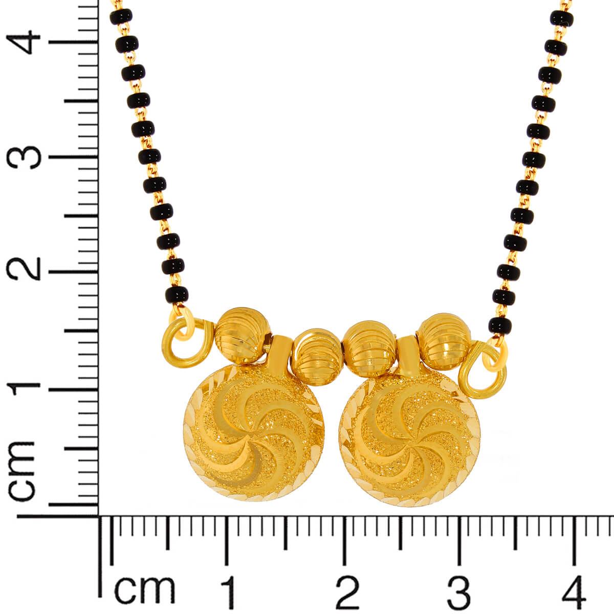 Radiant Swirl 22K Gold Maniwati