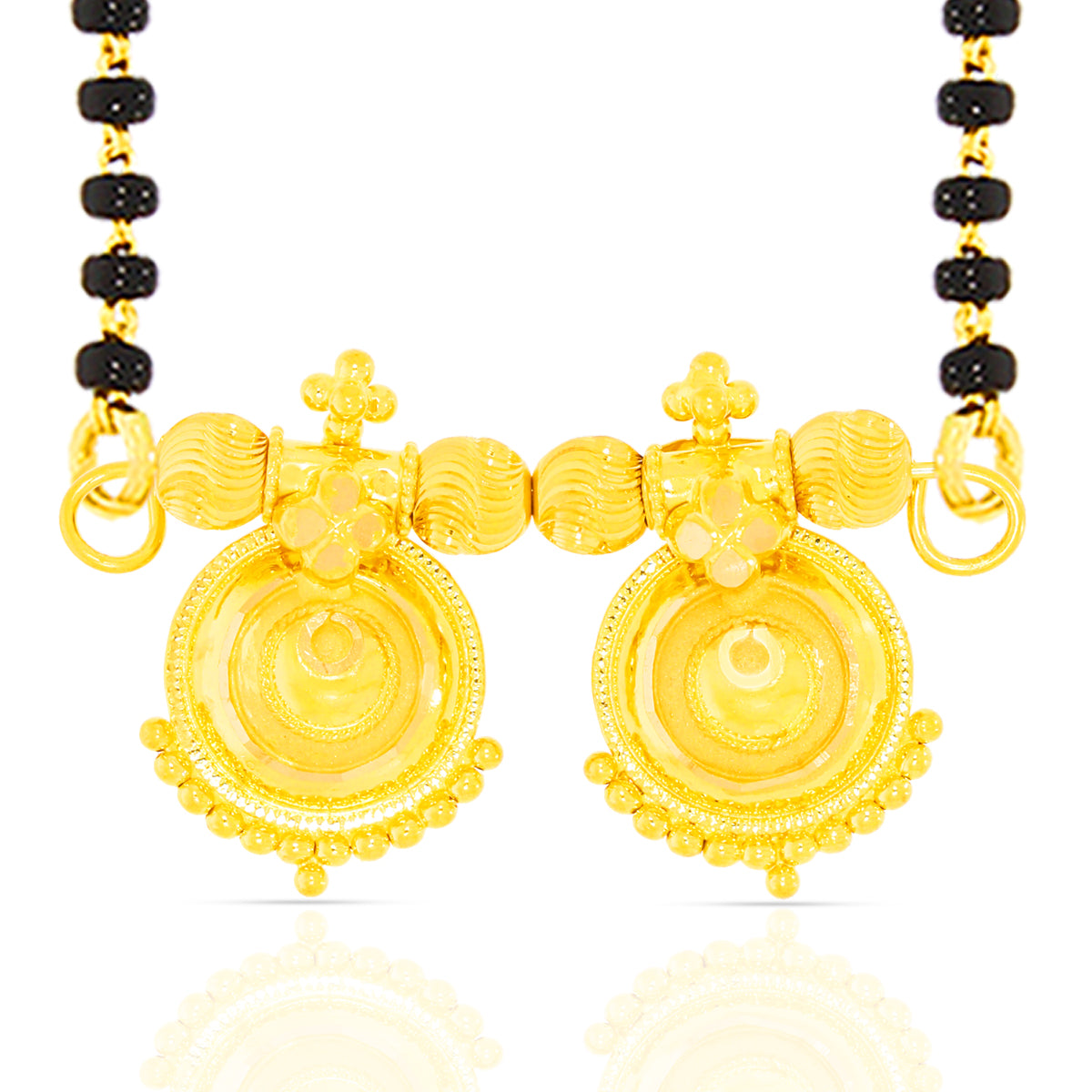 Gleaming Grace 22K Gold Maniwati