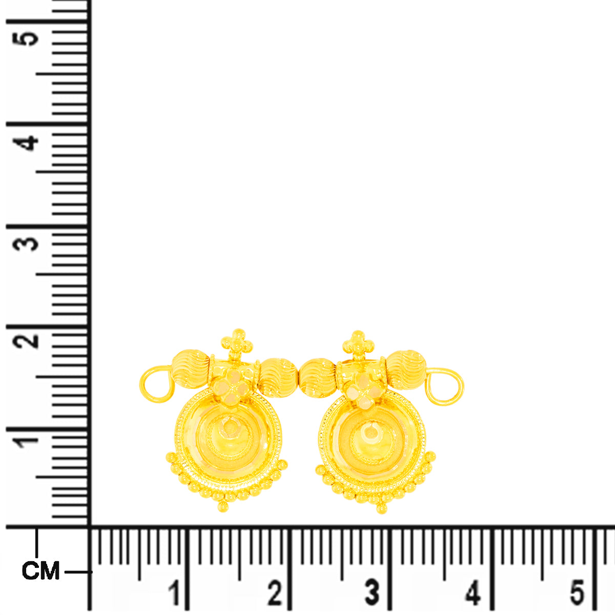 Gleaming Grace 22K Gold Maniwati