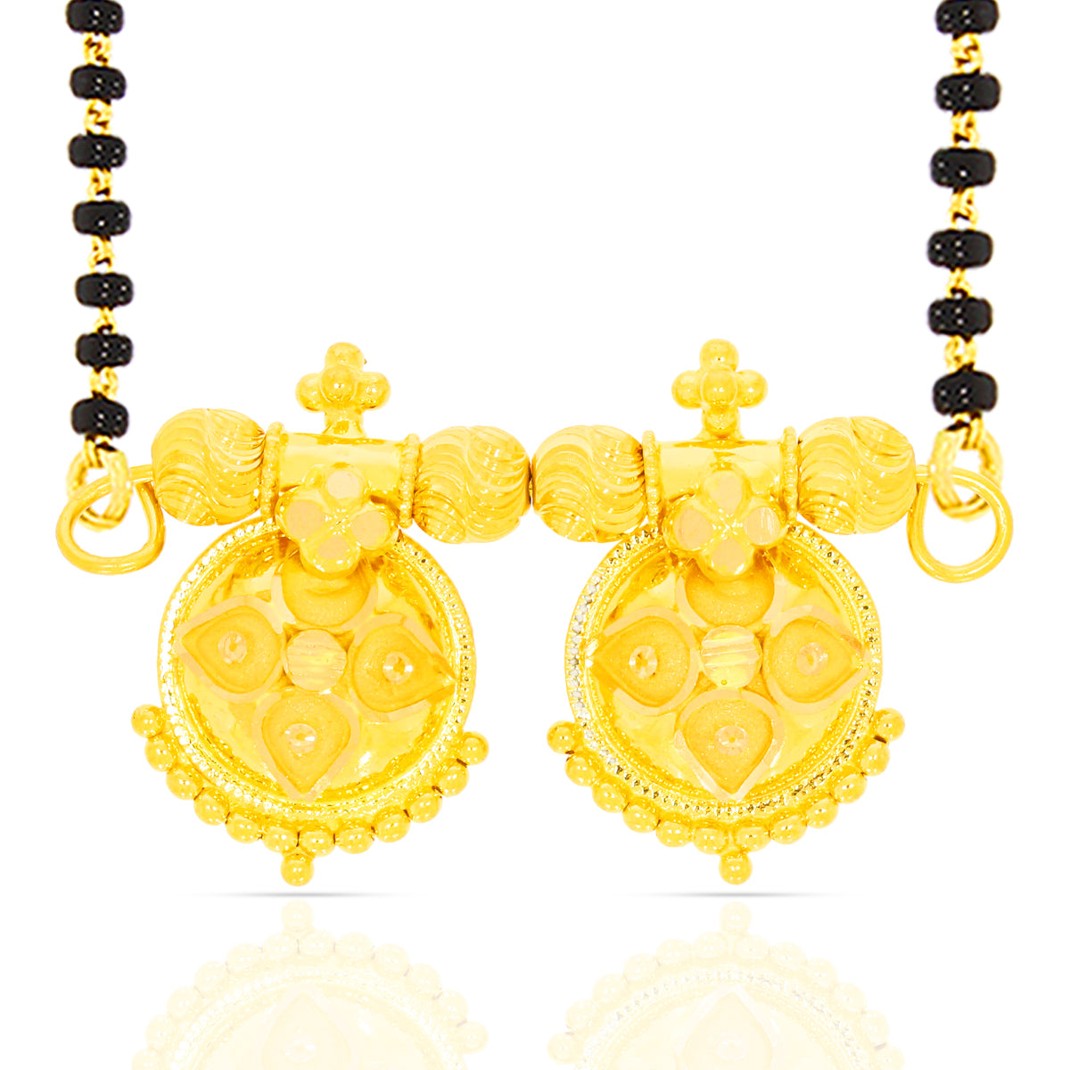 Enticing Blossom 22K Gold Maniwati