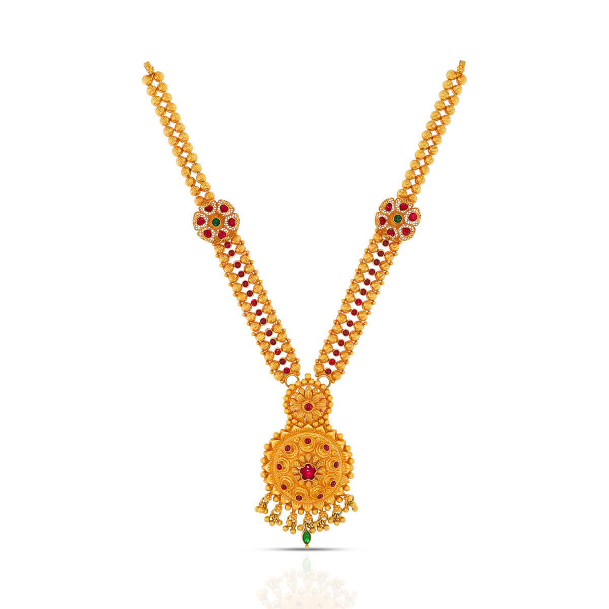 Marvelous Gleam Long Gold Necklace