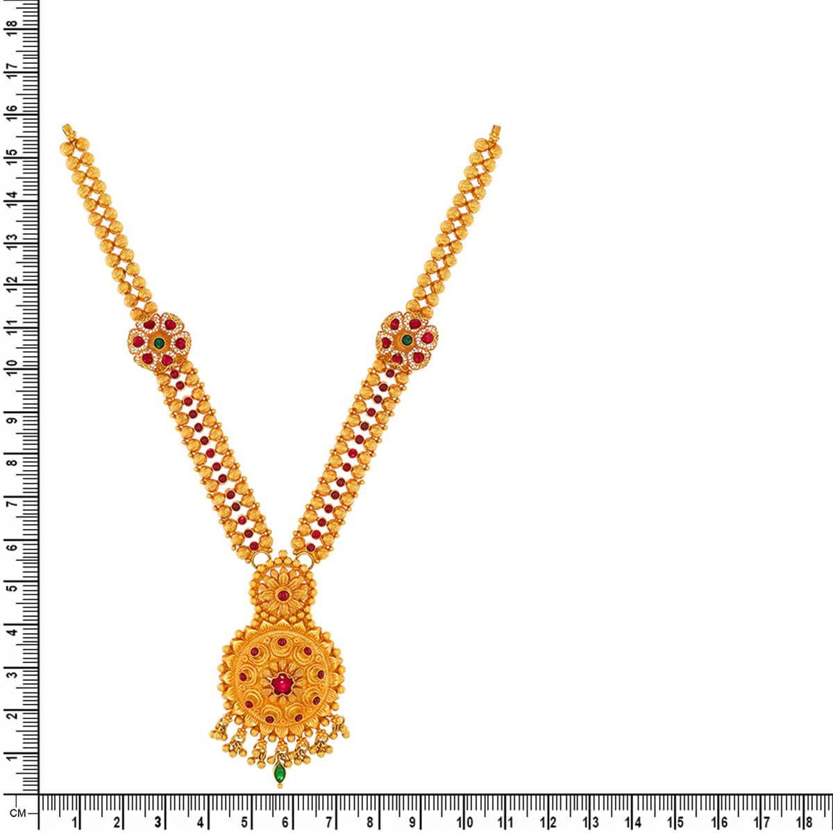 Marvelous Gleam Long Gold Necklace