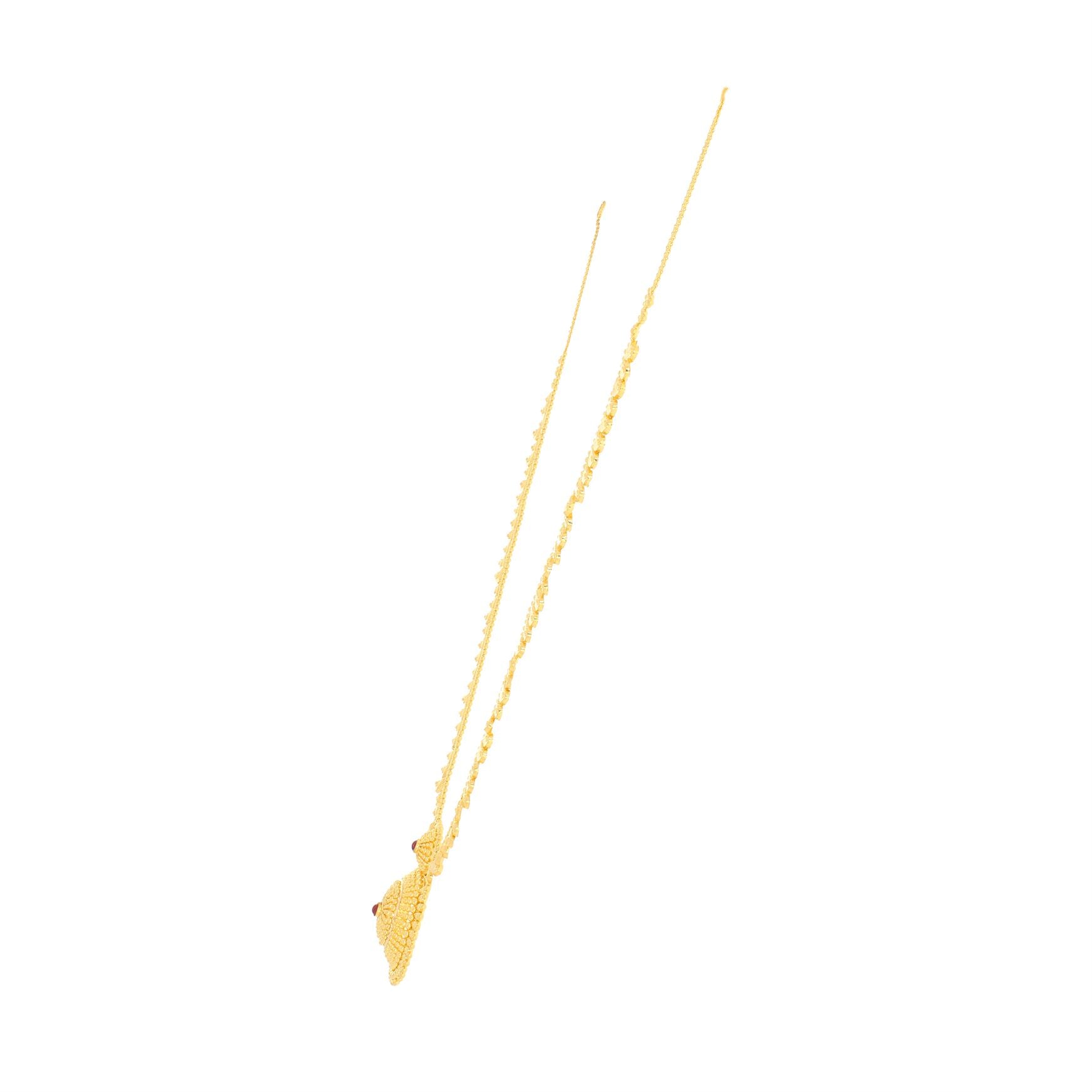 Exclusive Grace Long Gold Necklace_GNCKLD21030125/NKERGD21030206