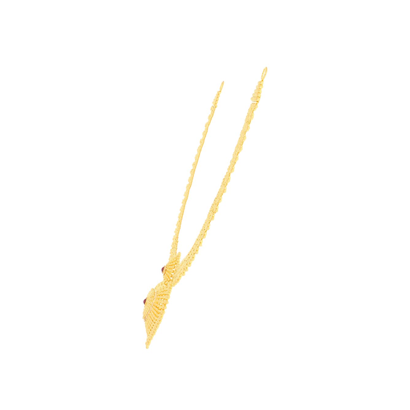 Vintage Elegance Gold Short Necklace