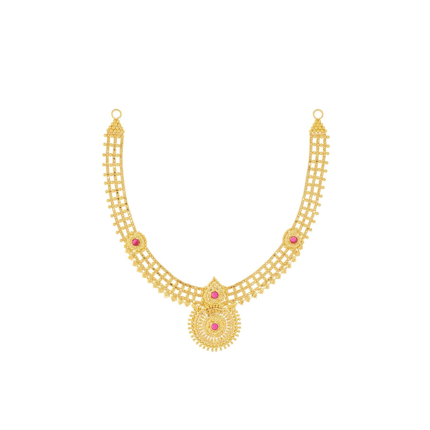 Classic Grace Gold Short Necklace
