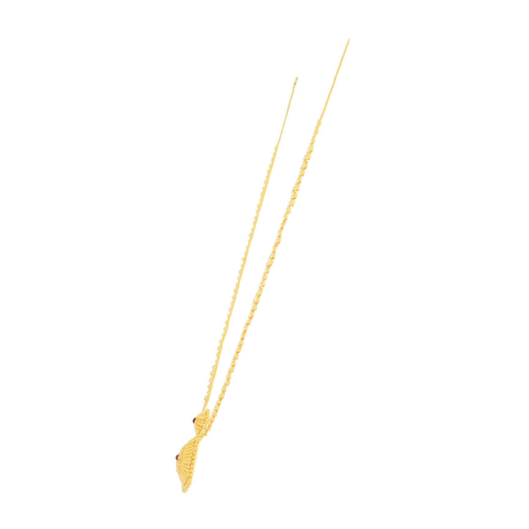 Long Gold Necklace for Daily Glow