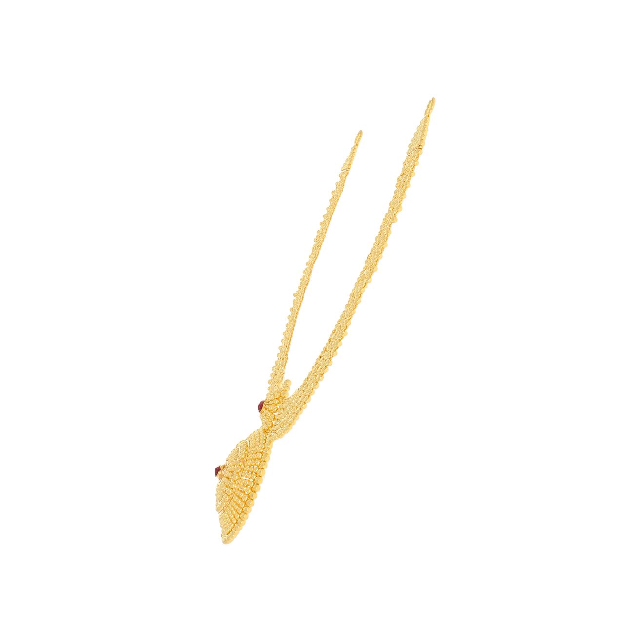 Vintage Simplicity Gold Short Necklace