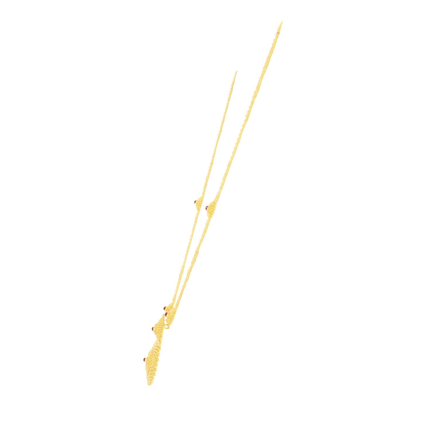 Classic Grace Long Gold Necklace