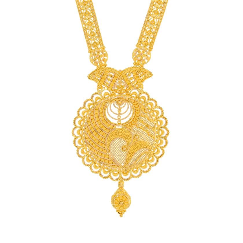 Exclusive Elegance Long Gold Necklace