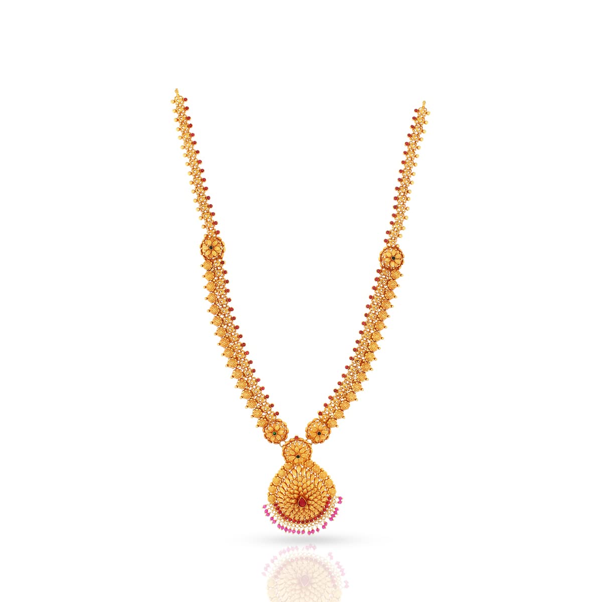 Vintage Elegance Wedding Gold Necklace