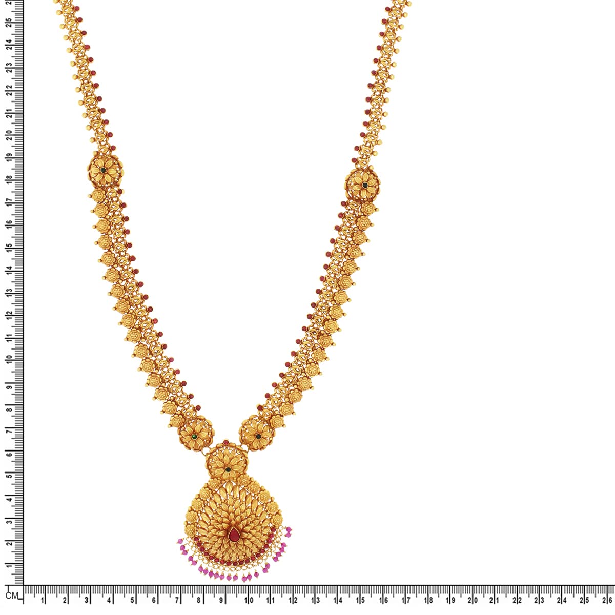 Vintage Elegance Wedding Gold Necklace