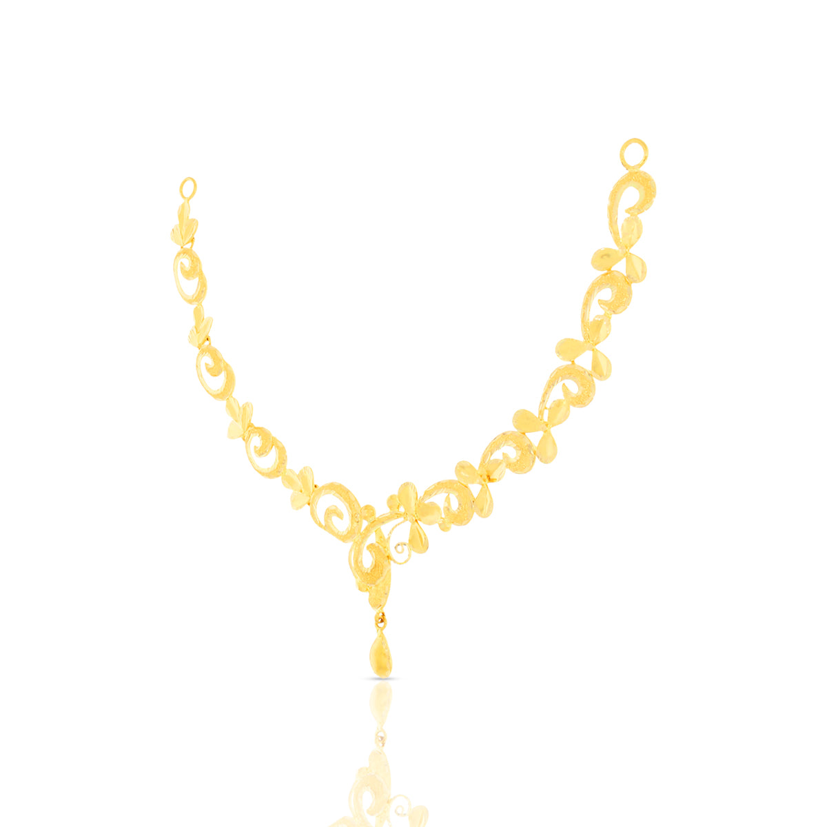 Alluring Artistry Gold Short Necklace