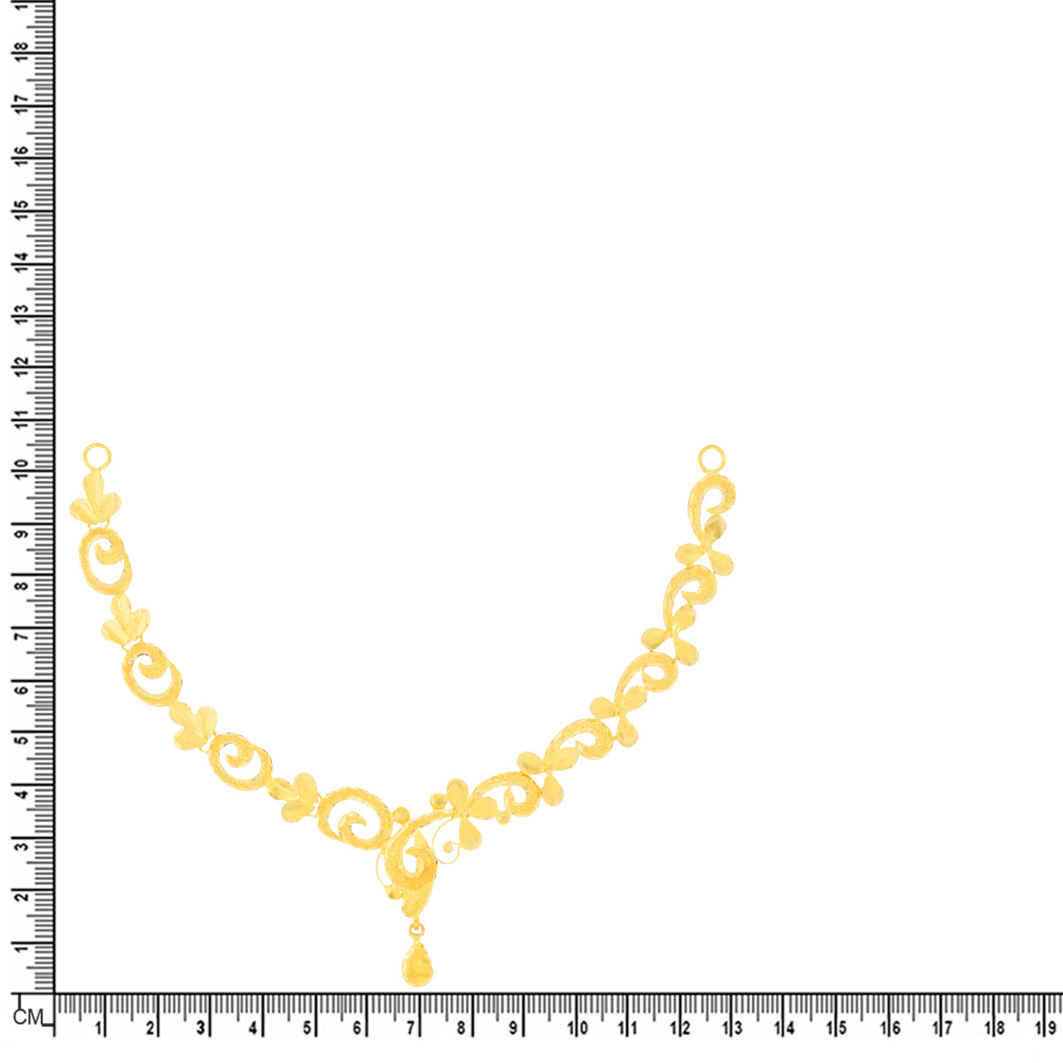 Alluring Artistry Gold Short Necklace