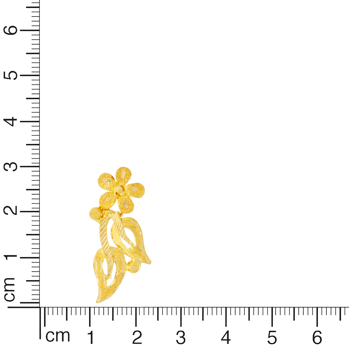 Majestic Foliate Crafting Gold Short Necklace
