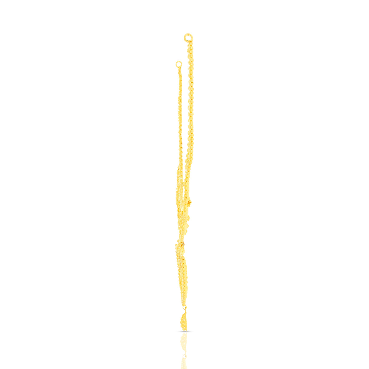 Majestic Glow Wedding Gold Necklace