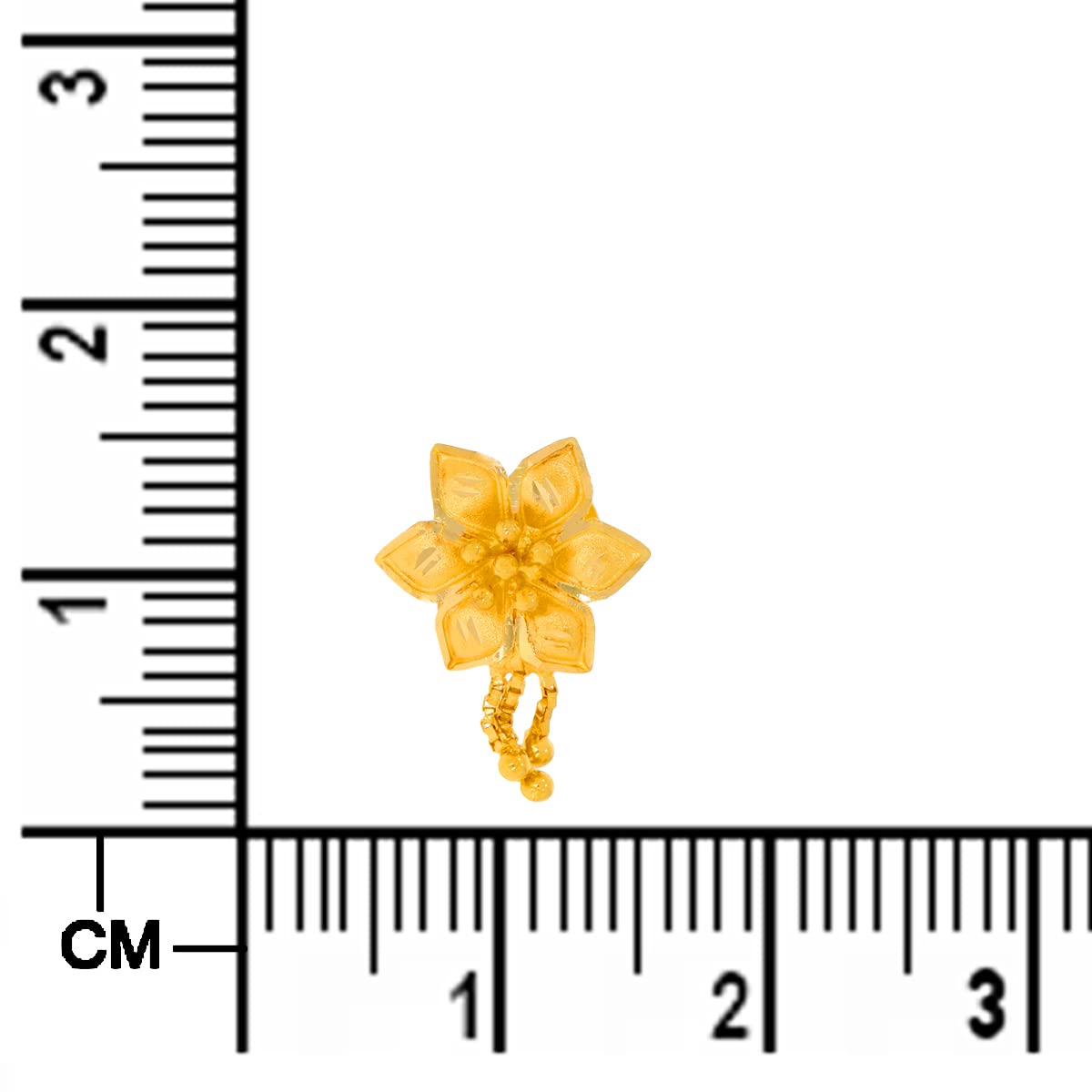 Cheerful Blossom Gold Short Necklace