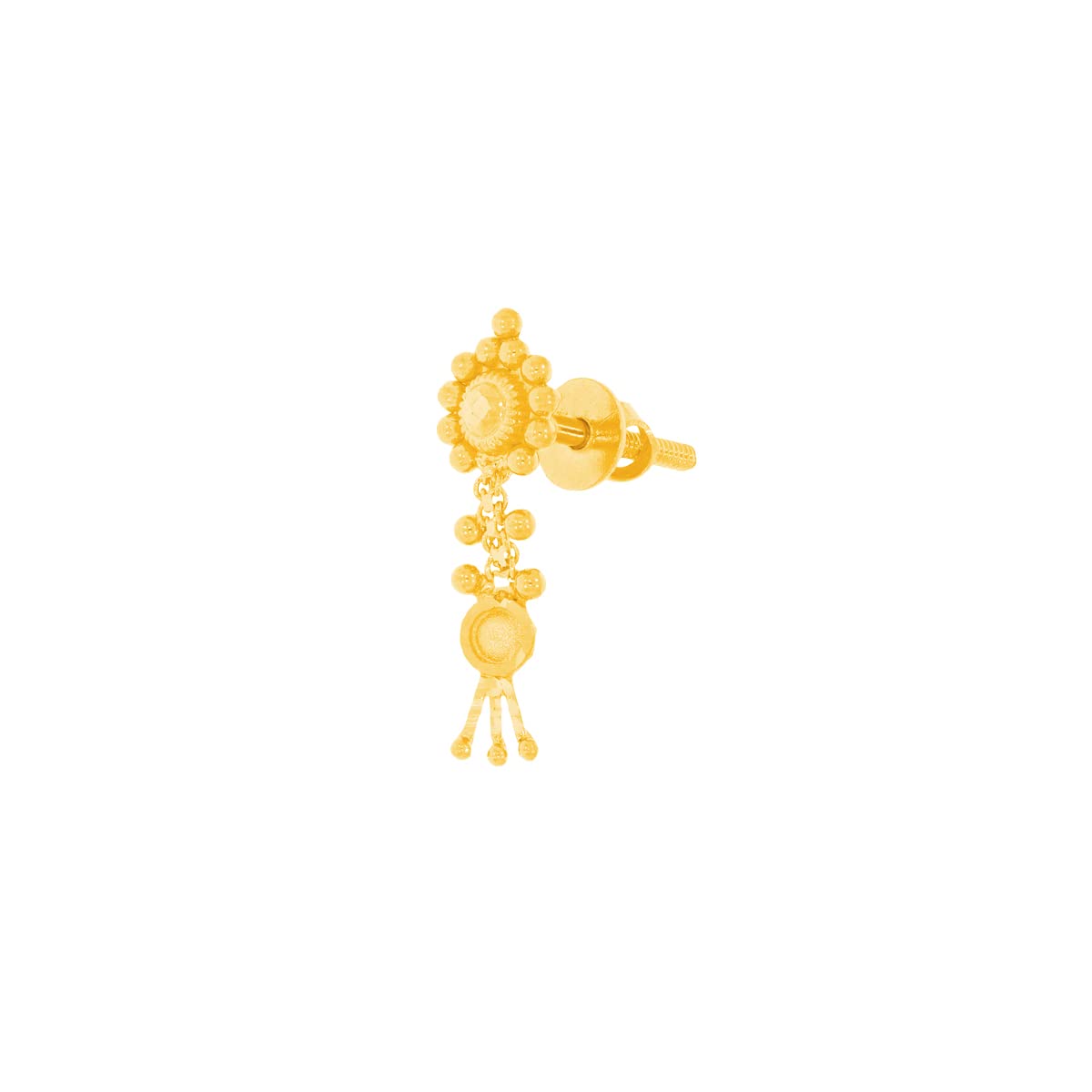 Gracile Charm Gold Short Necklace