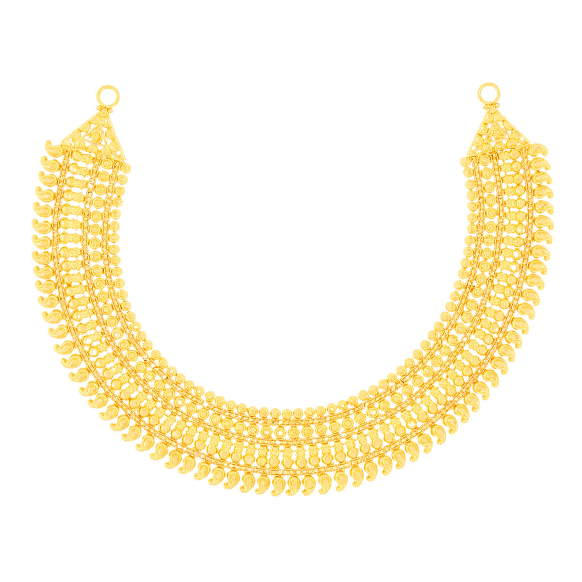 Golden Majesty Wedding Necklace