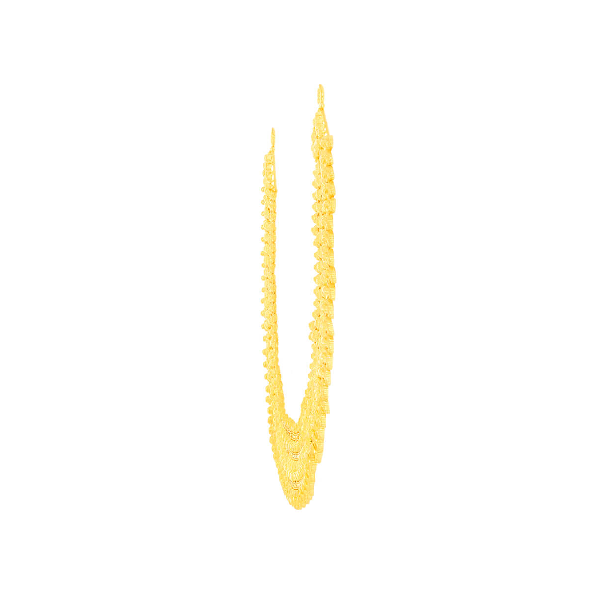 Golden Majesty Wedding Necklace