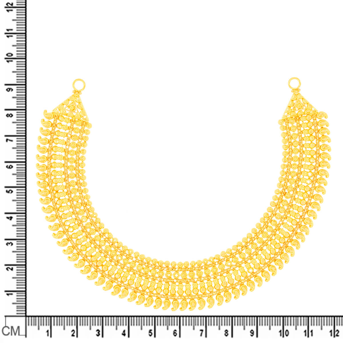 Golden Majesty Wedding Necklace