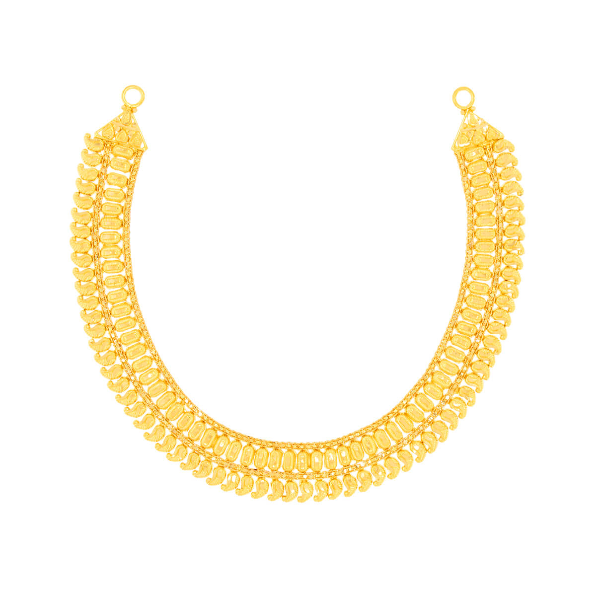 Contemporary Radiance Gold Short Necklace