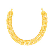 Contemporary Radiance Gold Short Necklace
