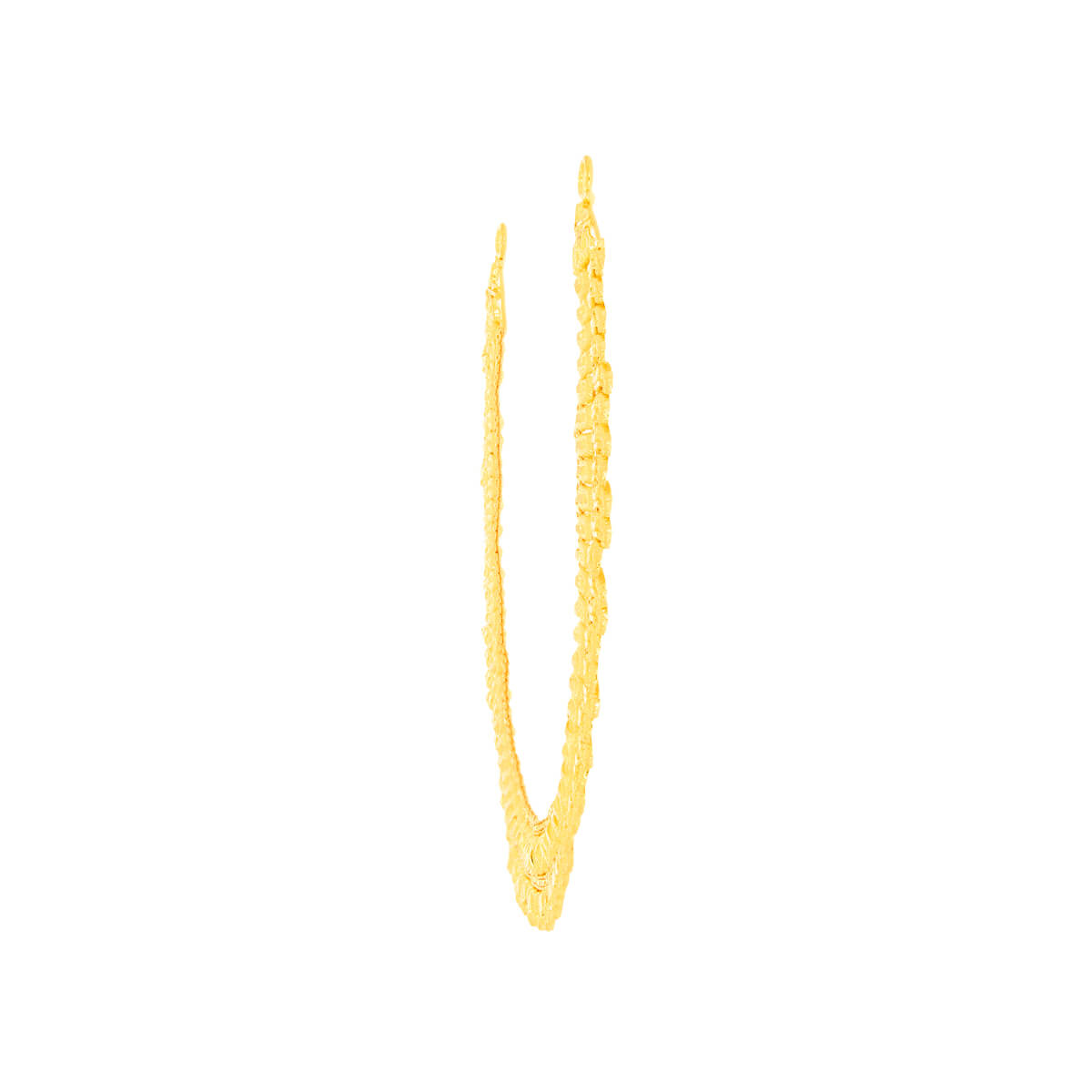 Contemporary Radiance Gold Short Necklace
