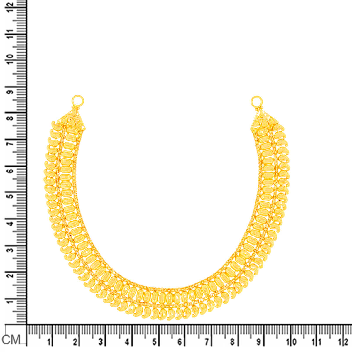 Contemporary Radiance Gold Short Necklace