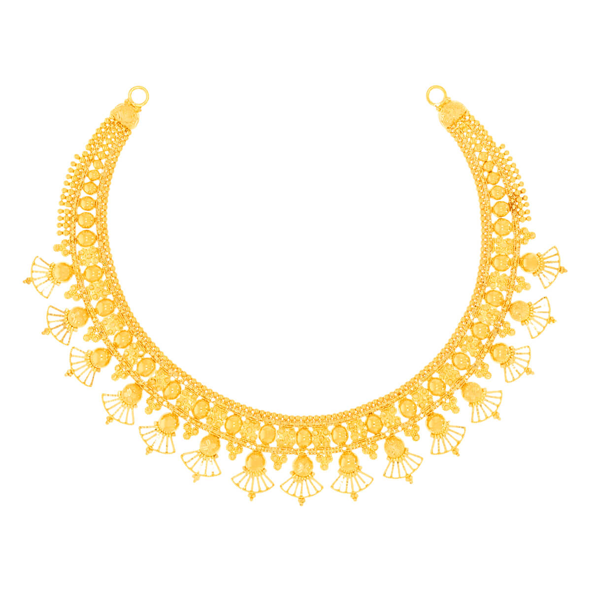 Captivating Glow Gold Short Necklace