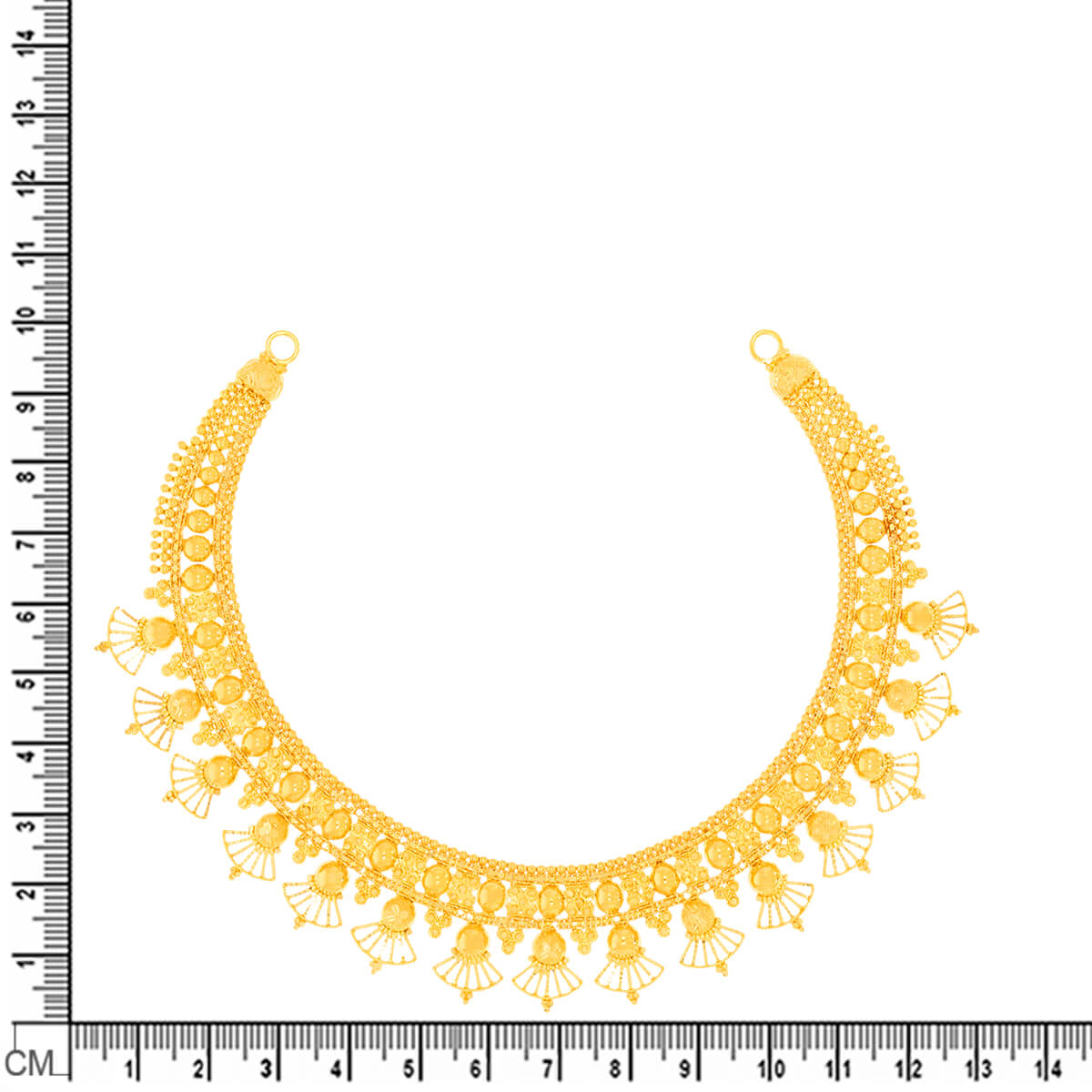 Captivating Glow Gold Short Necklace