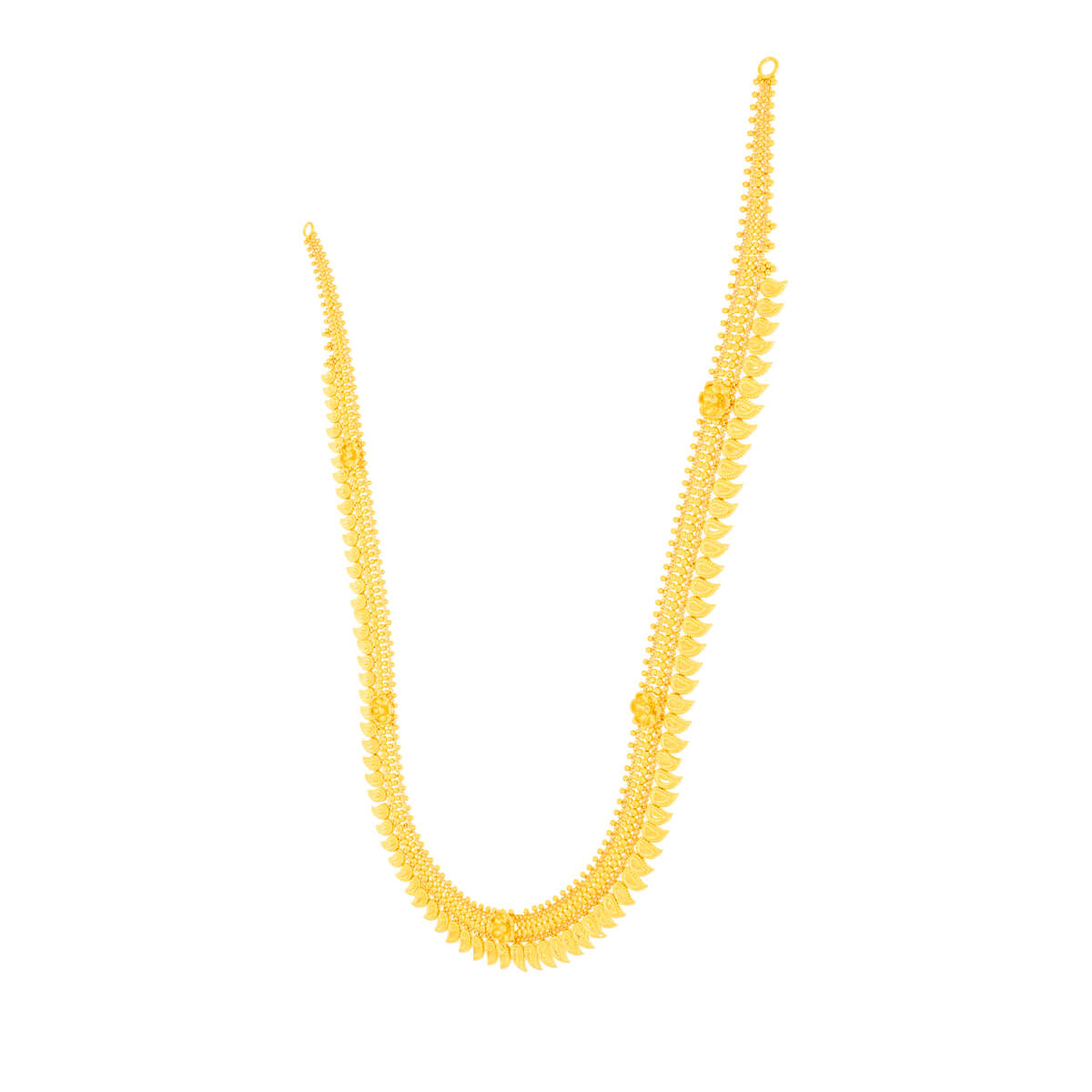 Lustrous Glow Gold Short Necklace