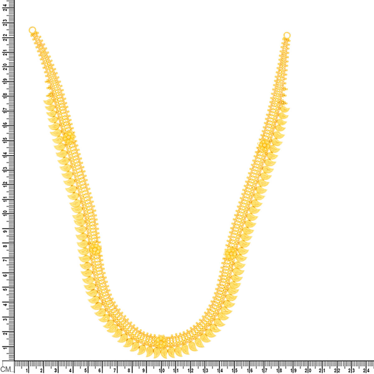 Lustrous Glow Gold Short Necklace