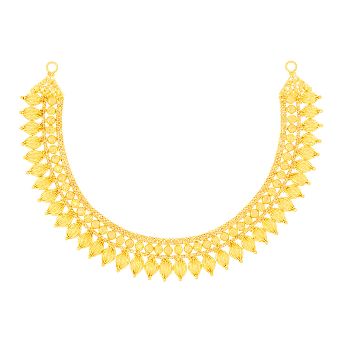Enchanting Gleam Gold Short Necklace