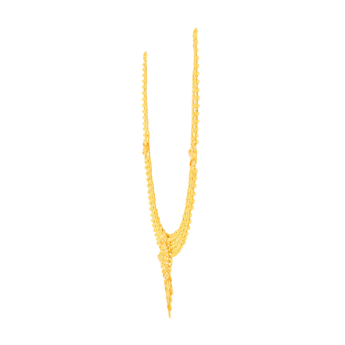 Pristine Glow Gold Short Necklace