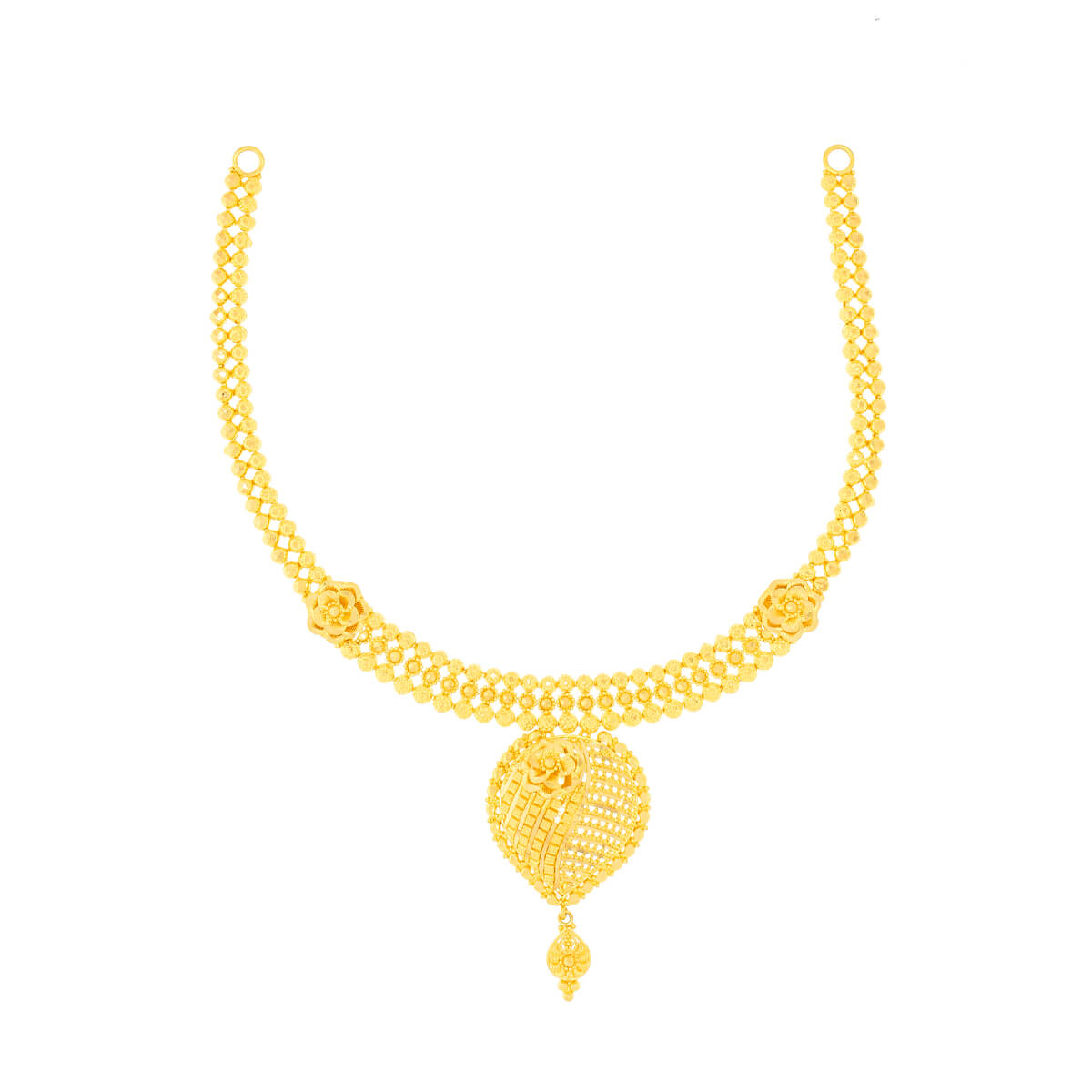 Pure Classic Radiance Gold Short Necklace
