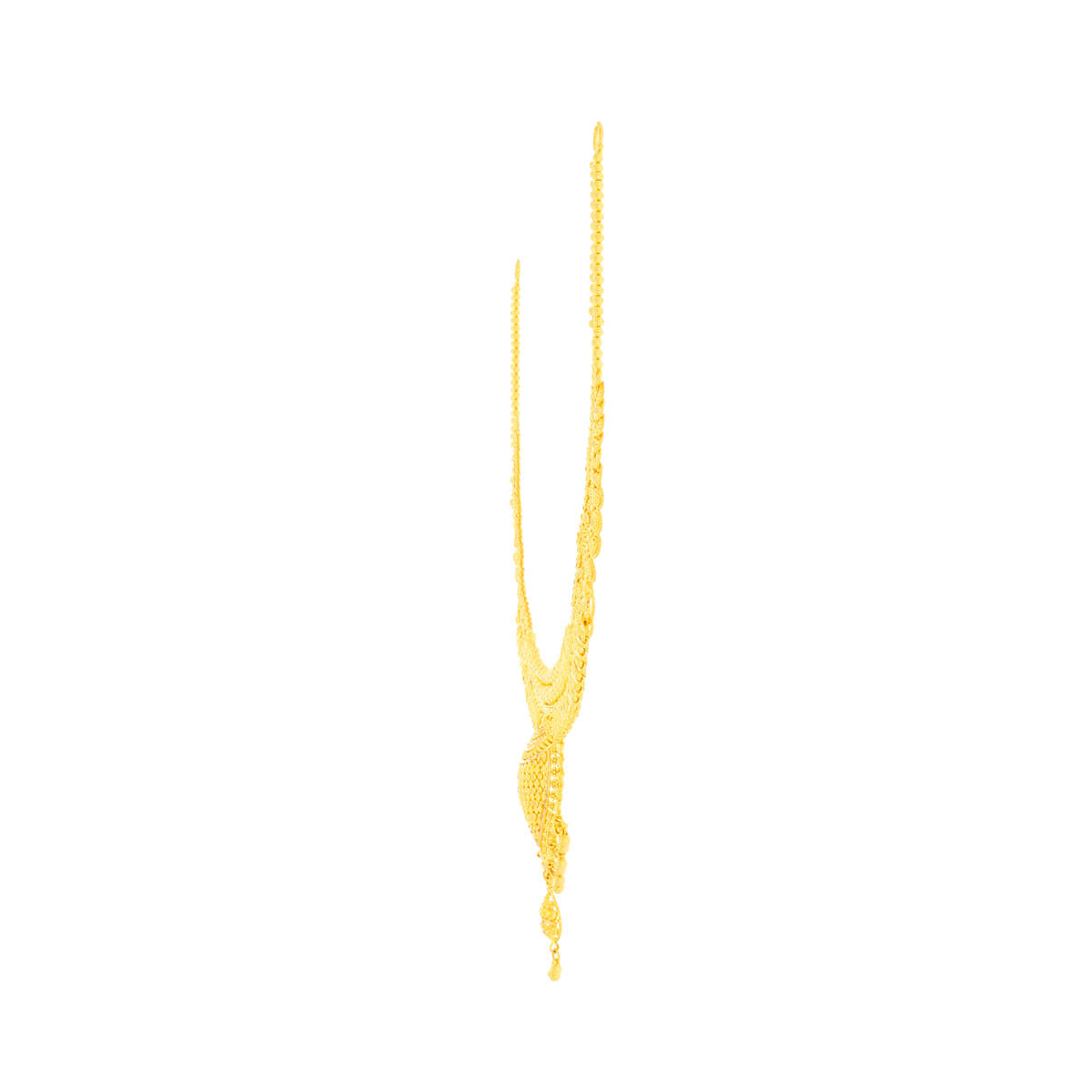 Gleaming Vintage Gold Short Necklace