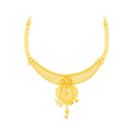 Majestic Grace Gold Short Necklace